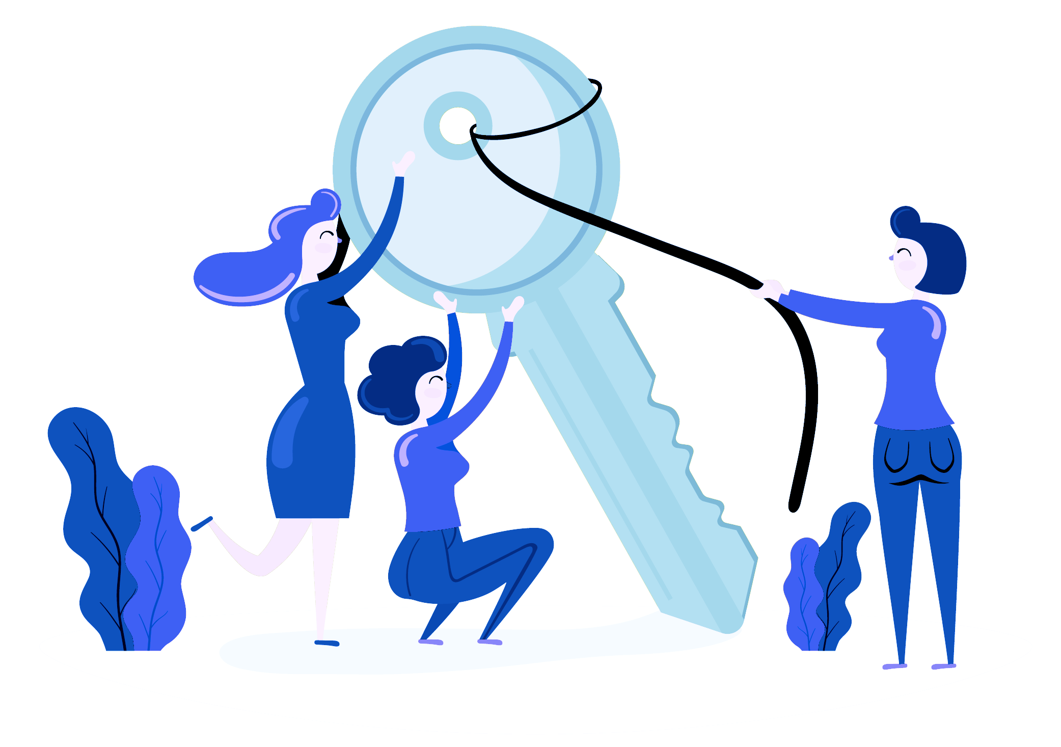Password reset illustration